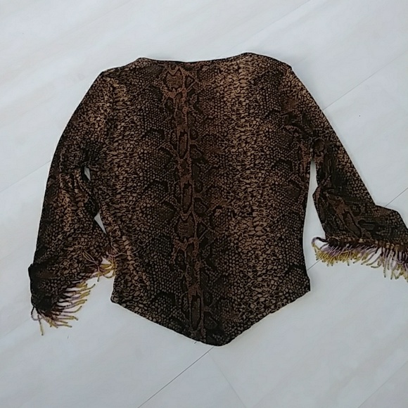 Snakeskin printed top - Picture 3 of 3
